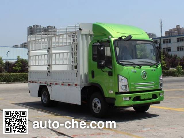 Электрический грузовик с решетчатым тент-каркасом Shacman SX5040CCYBEV6