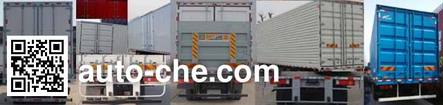 Shacman box van truck SX5310XXYGB456