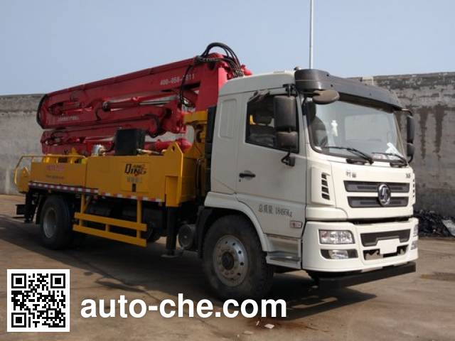 Shacman concrete pump truck SX5180THBGP5 manufactured by Shaanxi 