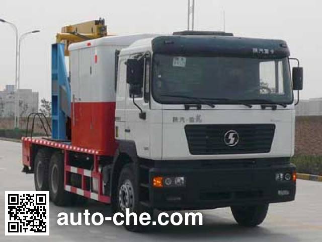 Shacman well servicing rig (workover unit) truck SX5195TCY