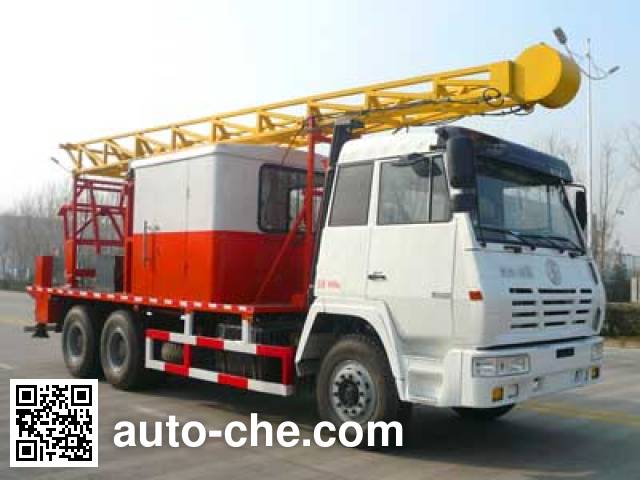 Shacman well servicing rig (workover unit) truck SX5196TCY