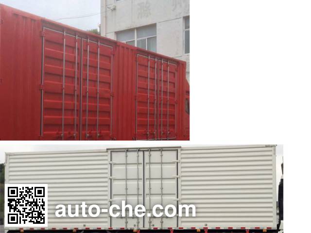 Shacman box van truck SX5254XXYGP5