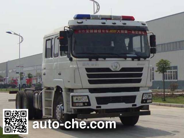 Shacman fire truck chassis SX5326TXFRR434