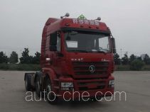 Shacman dangerous goods transport tractor unit SX4250MB9W1