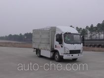 Электрический грузовик с решетчатым тент-каркасом Shacman SX5040CCYBEV2