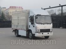 Электрический грузовик с решетчатым тент-каркасом Shacman SX5070CCYBEV1